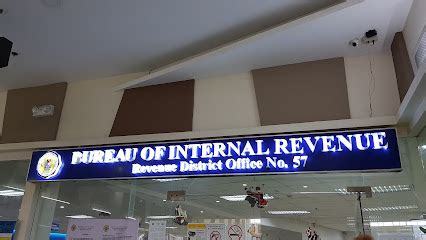BIR Revenue District Office No. 57.